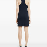Abito corto '90 in blu navy Courrèges - donna 