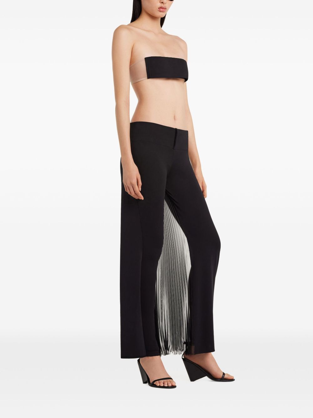 Pantaloni Infinity in nero Courrèges - donna 
