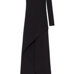 Abito midi Infinity in nero Courrèges - donna 