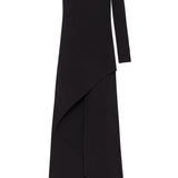 Abito midi Infinity in nero Courrèges - donna 