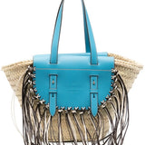 Borsa Tropicana Capri in blu e beige Cuba LAb - donna 