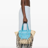 Borsa Tropicana Capri in blu e beige Cuba LAb - donna 