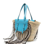 Borsa Tropicana Capri in blu e beige Cuba LAb - donna 