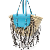 Borsa Tropicana Capri in blu e beige Cuba LAb - donna 