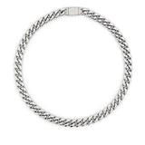 Choker a catena color argento Darkai - unisex 