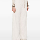 Pantaloni Aria in bianco Darkpark - donna 