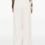 Pantaloni Aria in bianco Darkpark - donna 