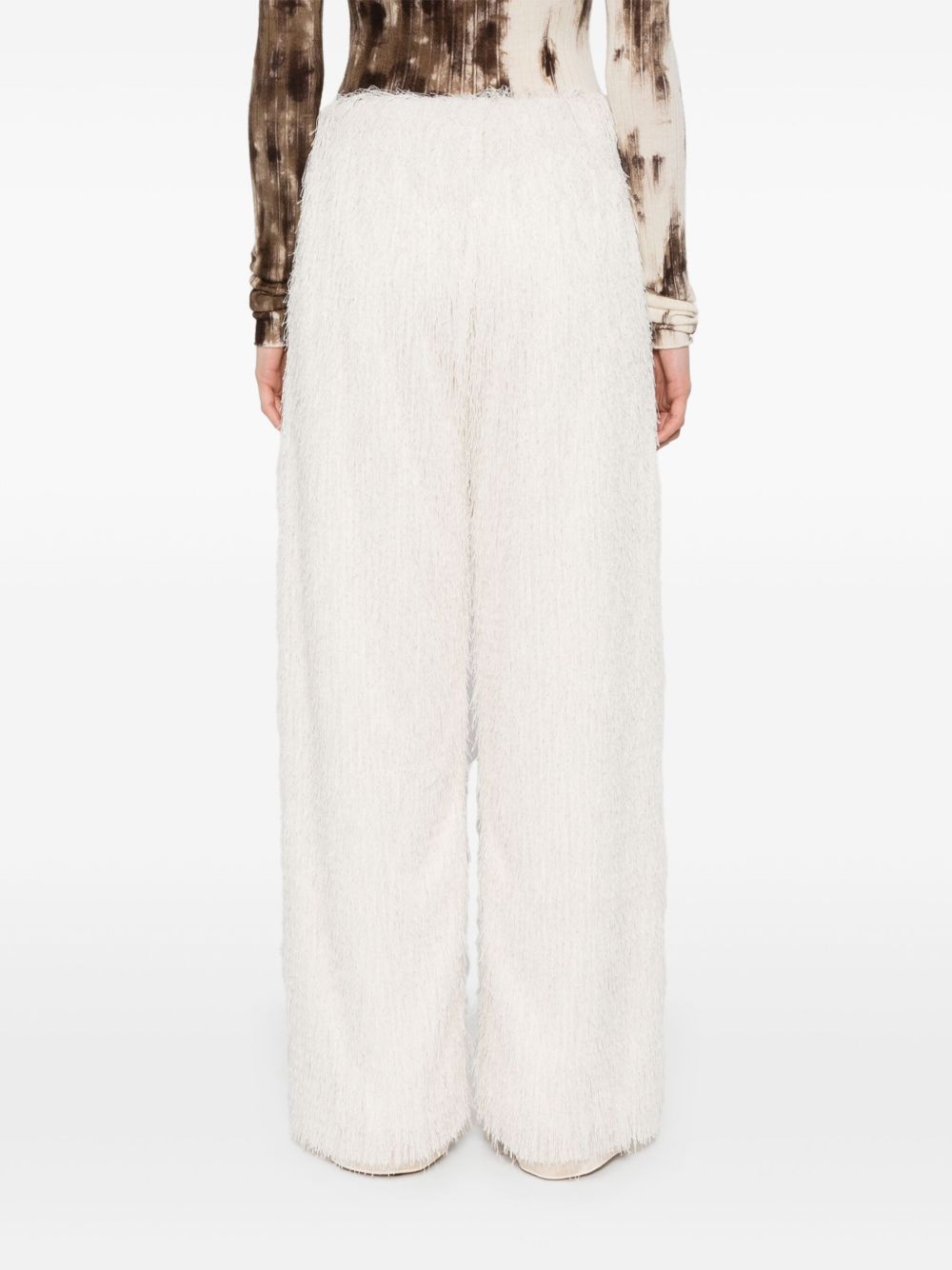 Pantaloni Aria in bianco Darkpark - donna 
