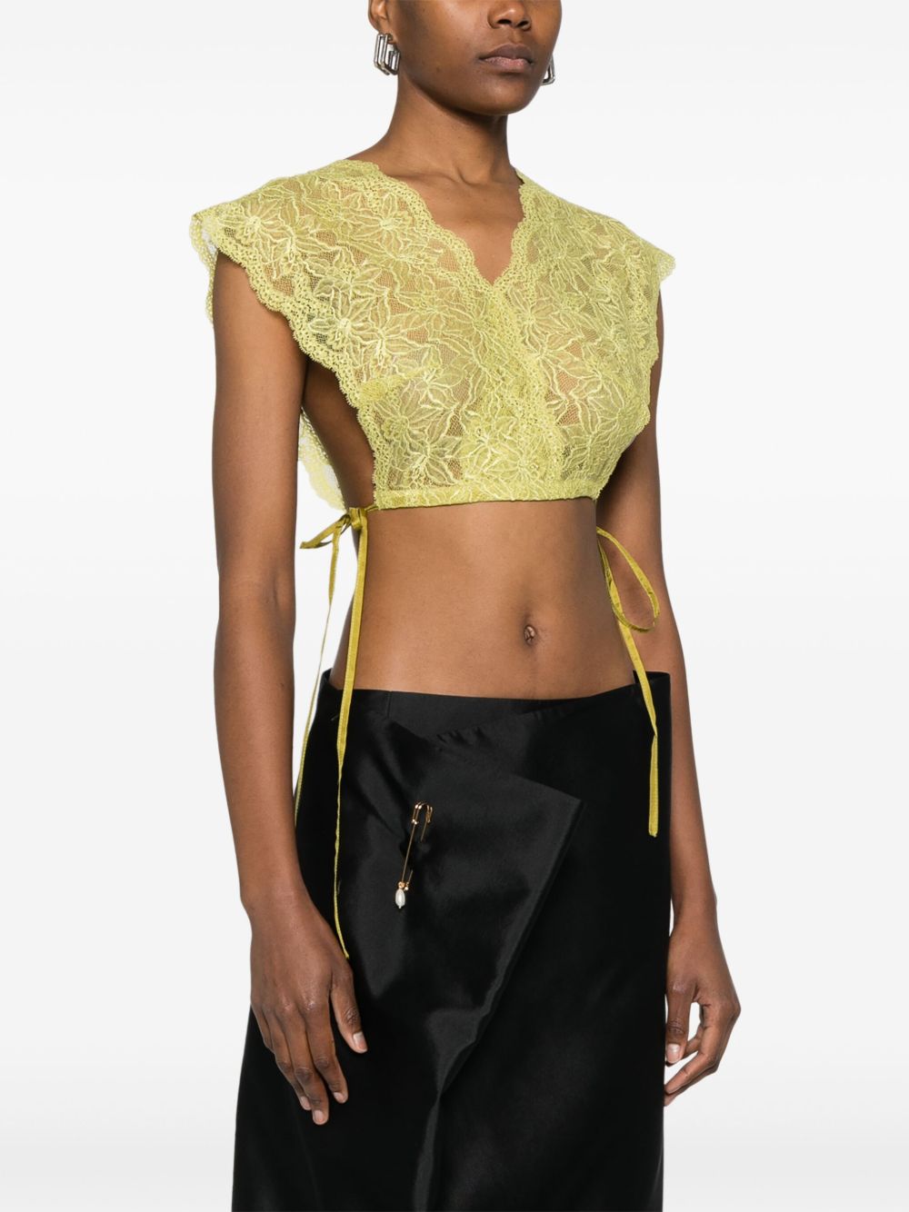 Top in pizzo oro Cico Dries van noten - donna 