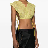 Top in pizzo oro Cico Dries van noten - donna 