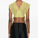 Top in pizzo oro Cico Dries van noten - donna 