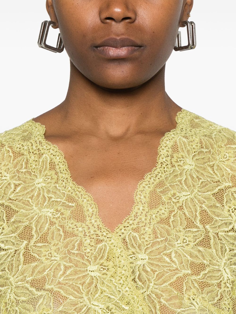 Top in pizzo oro Cico Dries van noten - donna 