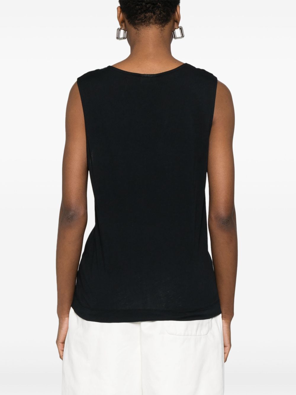 Top Hantex in nero Dries Van Noten - donna 
