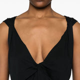 Top Hantex in nero Dries Van Noten - donna 