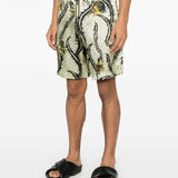 Short piperi con stampa cardo multicolore Dries van noten - uomo 