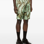 Short piperi con stampa cardo multicolore Dries van noten - uomo 