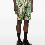 Short piperi con stampa cardo multicolore Dries van noten - uomo 