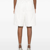 Shorts plato in bianco dries van noten - donna 