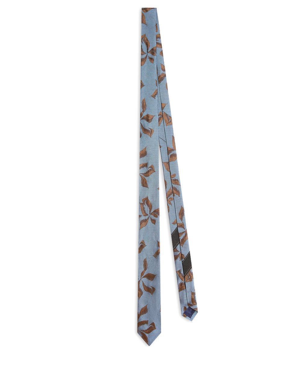 Cravatta in seta con stampa in blu Dries van noten - uomo 