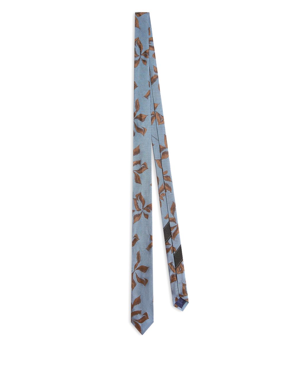 Cravatta in seta con stampa in blu Dries van noten - uomo 