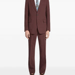 Cravatta in seta con stampa in blu Dries van noten - uomo 