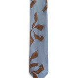 Cravatta in seta con stampa in blu Dries van noten - uomo 