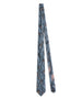 Cravatta in seta con stampa in blu Dries van noten - uomo
