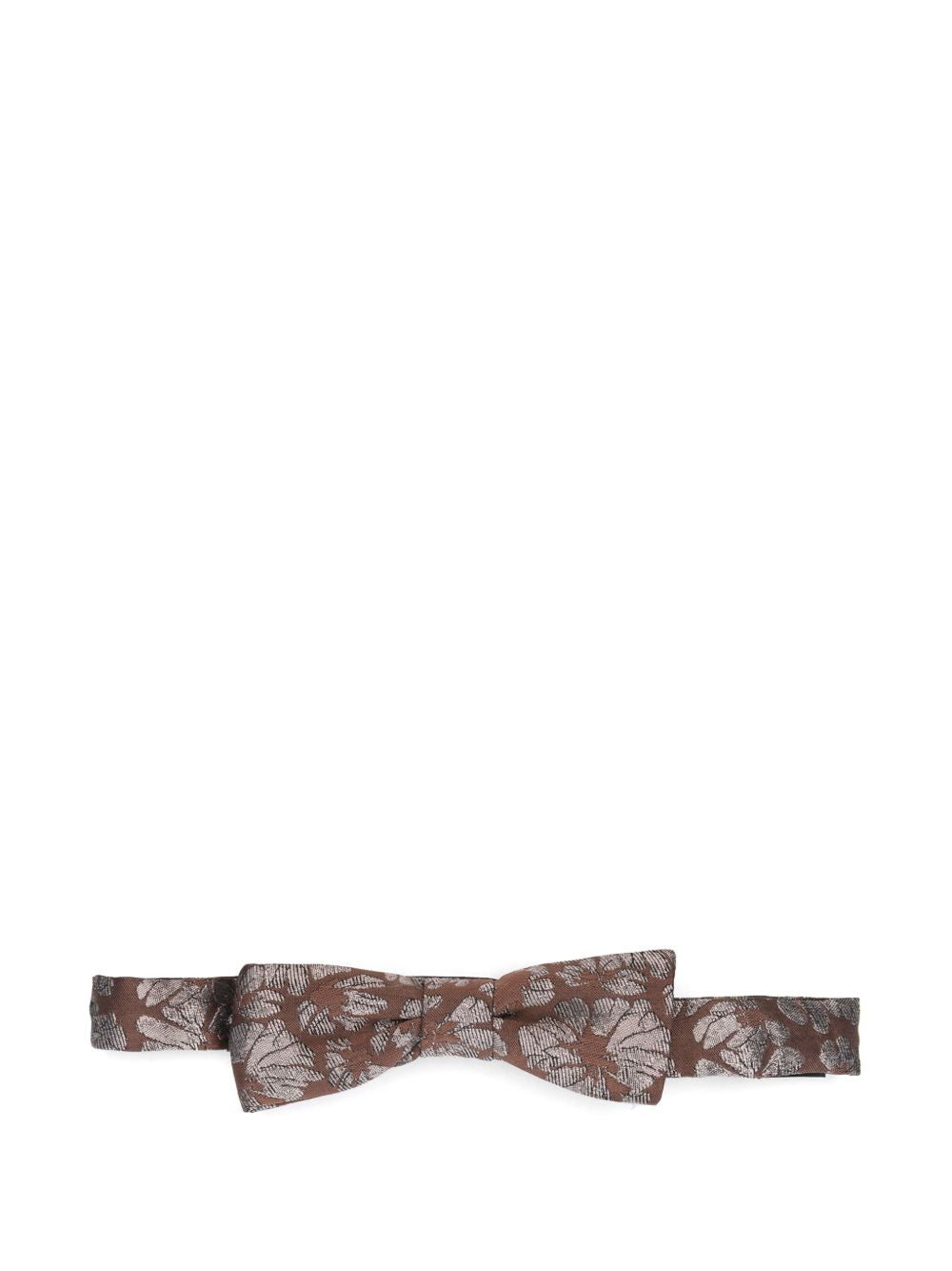 Papillon stampato in marrone Dries Van Noten - uomo 