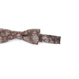 Papillon stampato in marrone Dries Van Noten - uomo 