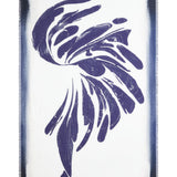Sarong con stampa astratta in blu Dries van noten - uomo 
