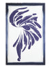 Sarong con stampa astratta in blu Dries van noten - uomo