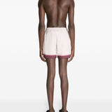 Costume con stampa in borgogna Dries van noten - uomo 