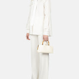 Pantaloni a gamba ampia in bianco ELie Saab - donna 