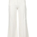 Pantaloni a gamba ampia in bianco ELie Saab - donna 