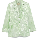 Blazer a fiori in verde mela Ermanno Scervino - donna 