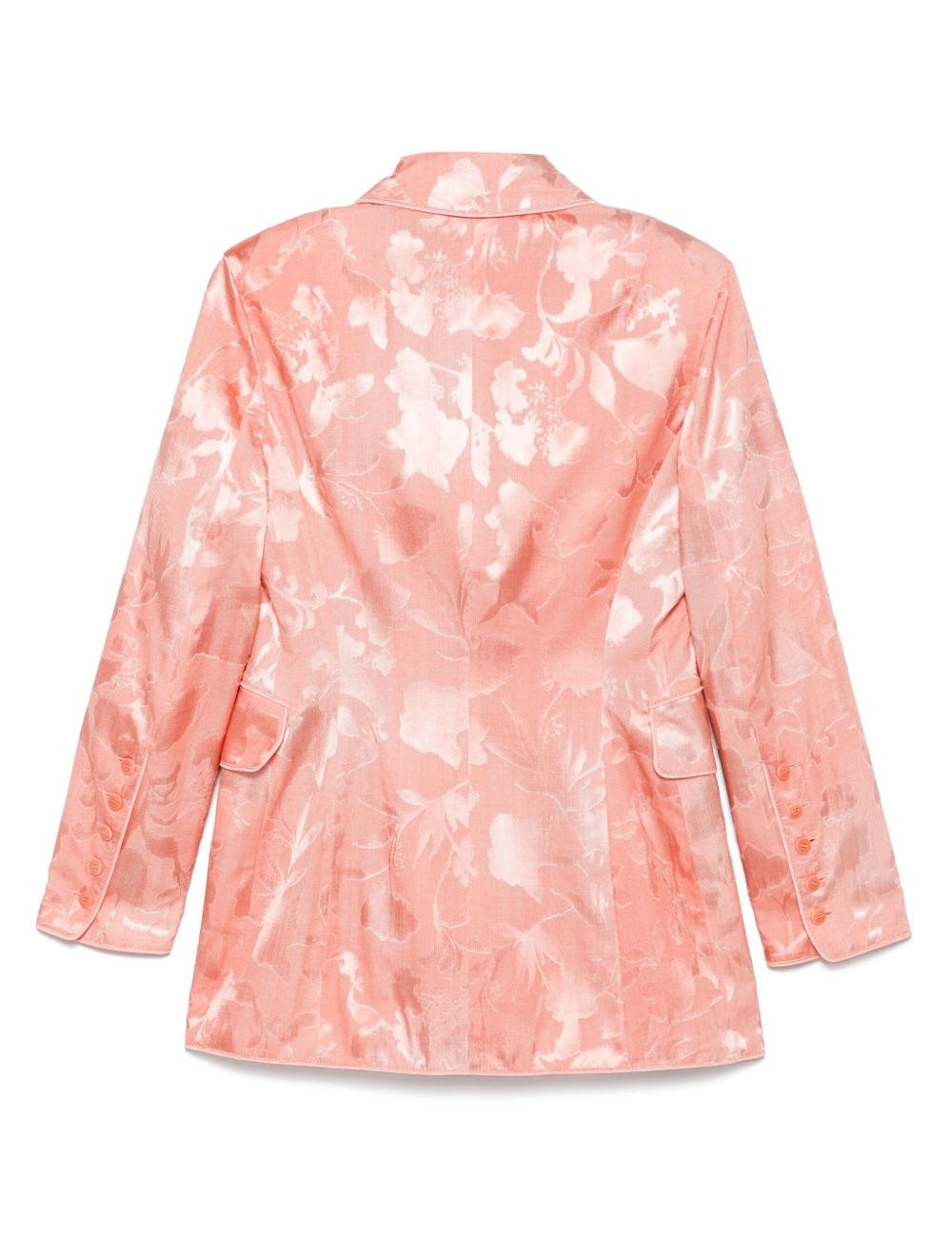 Blazer a fiori in rosa pesca Ermanno Scervino - donna 
