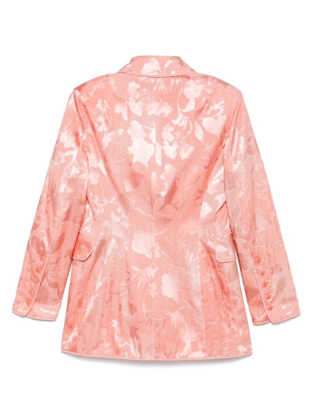 Blazer a fiori in rosa pesca Ermanno Scervino - donna 