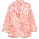 Blazer a fiori in rosa pesca Ermanno Scervino - donna 