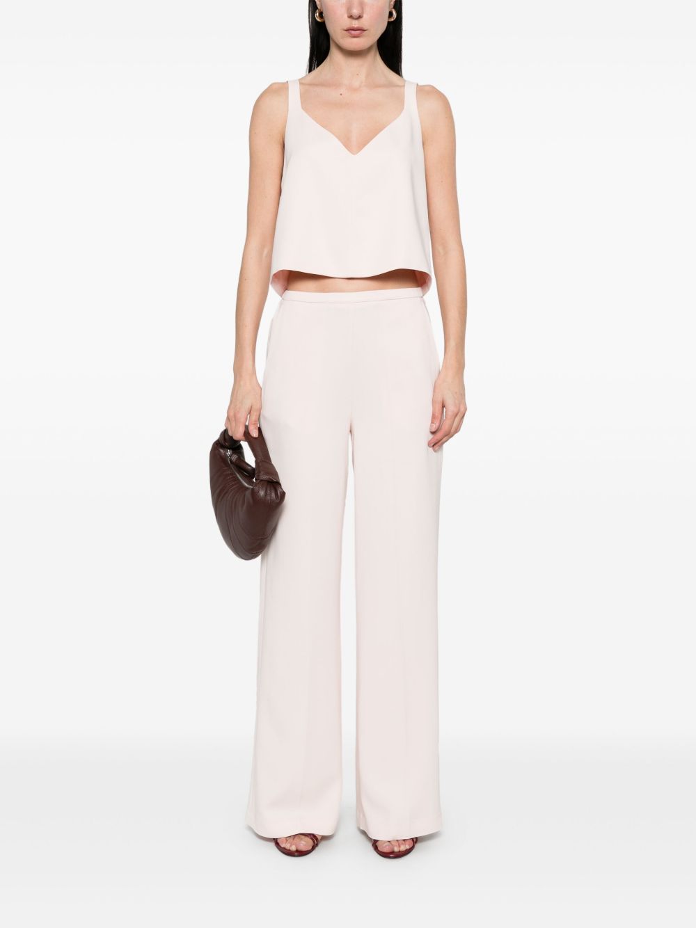 Top crop in rosa Forte forte - donna 