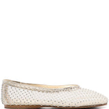 Ballerine con decorazione di cristalli in oro Forte forte - donna 