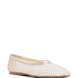 Ballerine con decorazione di cristalli in oro Forte forte - donna 