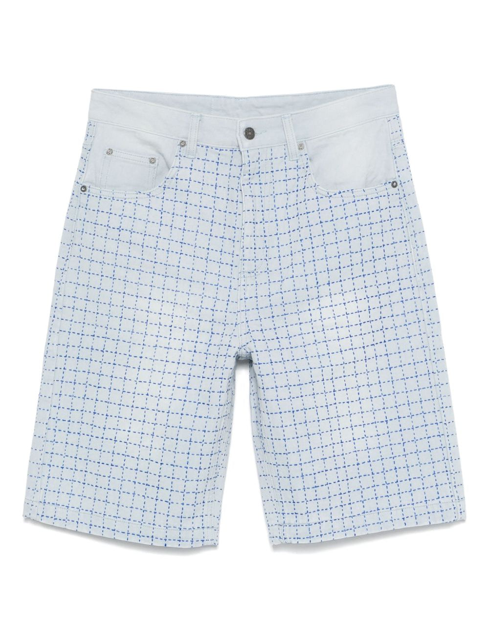 Bermuda in denim azzurro Glass Cypress - uomo 