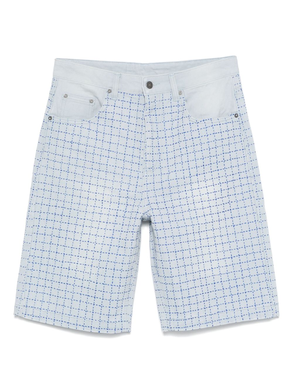 Bermuda in denim azzurro Glass Cypress - uomo 