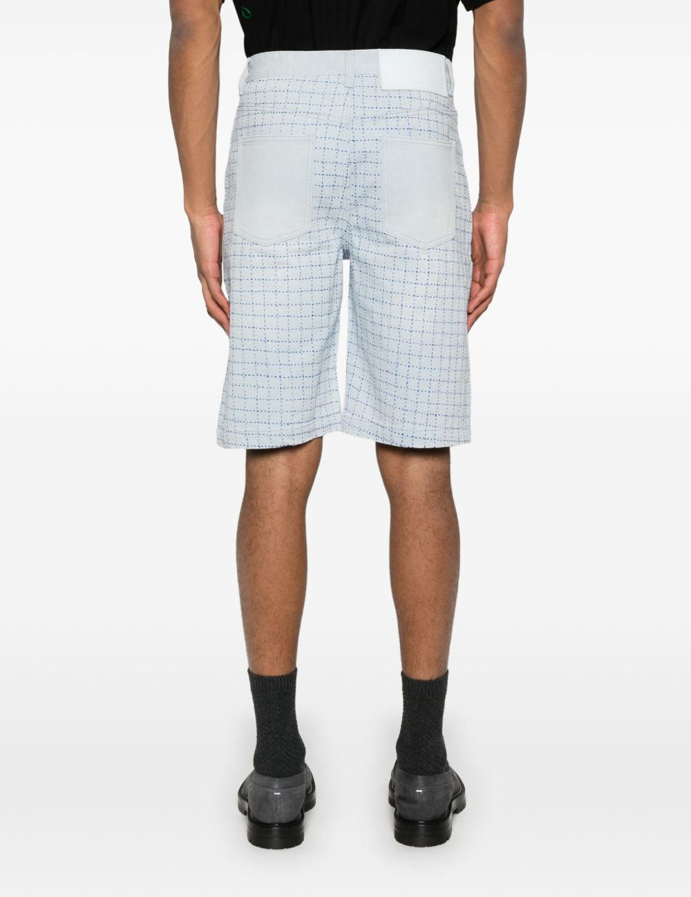 Bermuda in denim azzurro Glass Cypress - uomo 