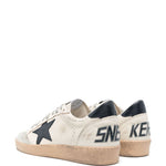 Sneakers Ball Star in bianco e blu Golden goose - uomo 