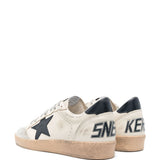 Sneakers Ball Star in bianco e blu Golden goose - uomo 