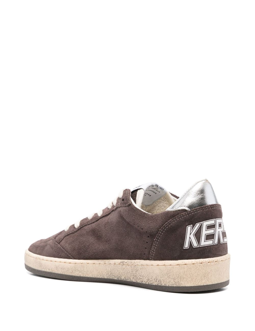 Sneakers ballstar in grigio golden goose - donna 