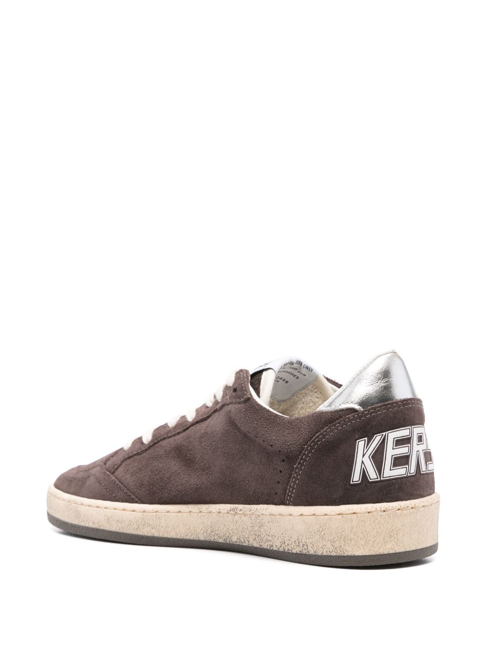 Sneakers ballstar in grigio golden goose - donna 