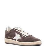 Sneakers ballstar in grigio golden goose - donna 