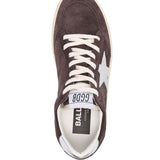 Sneakers ballstar in grigio golden goose - donna 